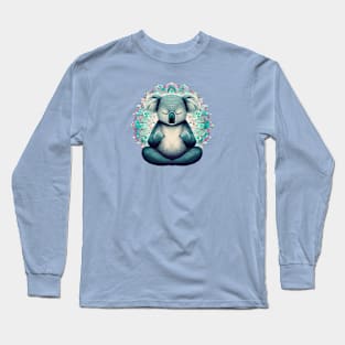 Zen Koala Long Sleeve T-Shirt